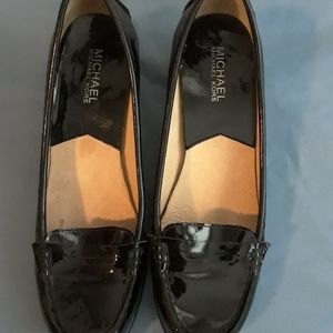 Michael Kors Black Loafer Heals